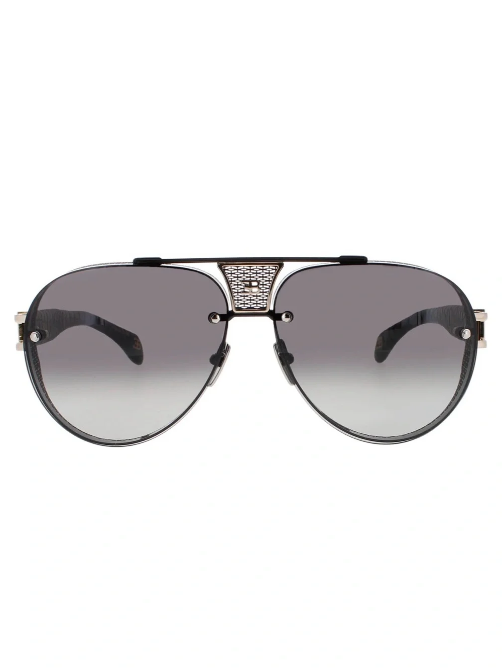 New BUGATTI 05 BK Black Men's Aviator Luxury Sunglasses Authentic
